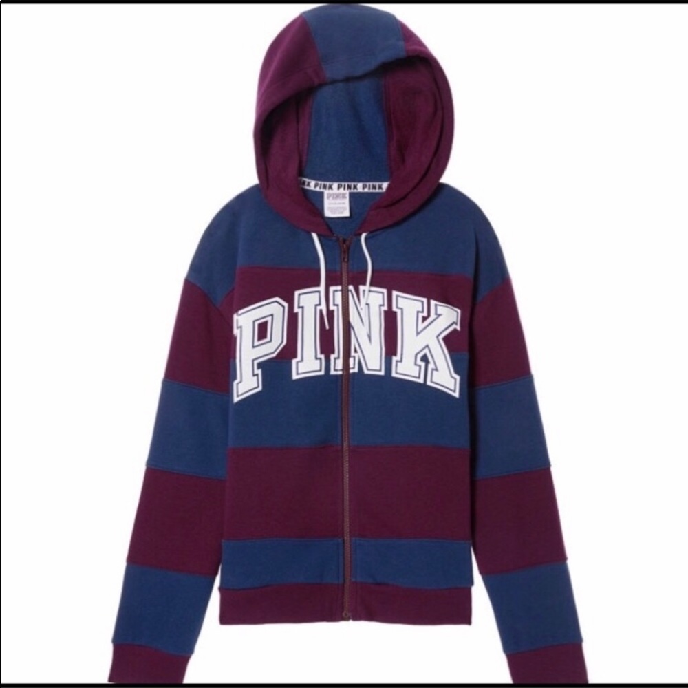 PINK Boyfriend Rugby Jacket